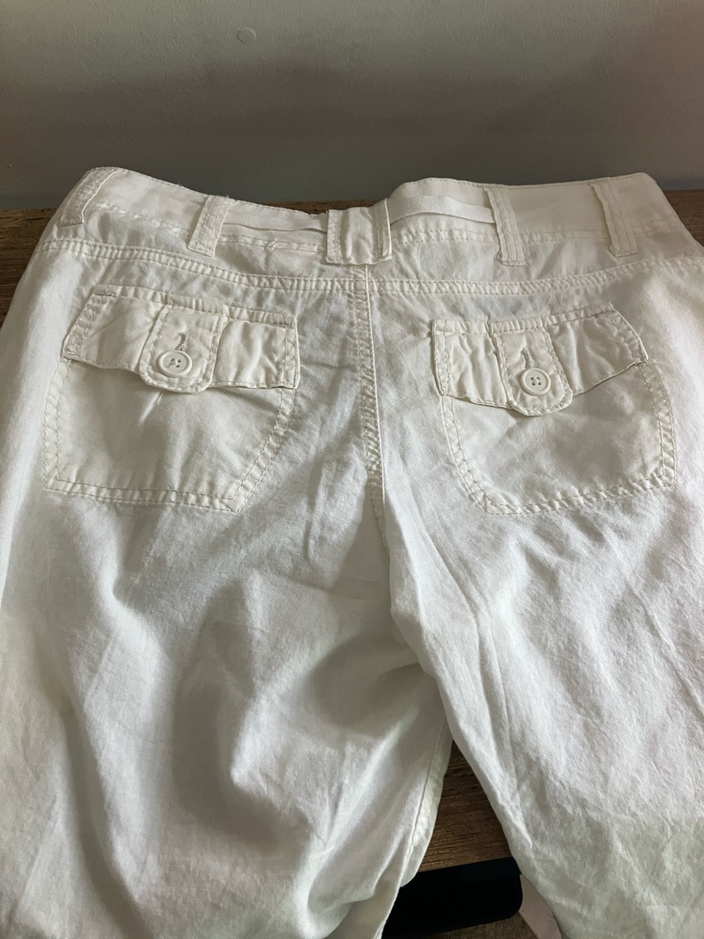 UNIONBAY White Drawstring Cargo Bermuda Shorts - Picture 10 of 13